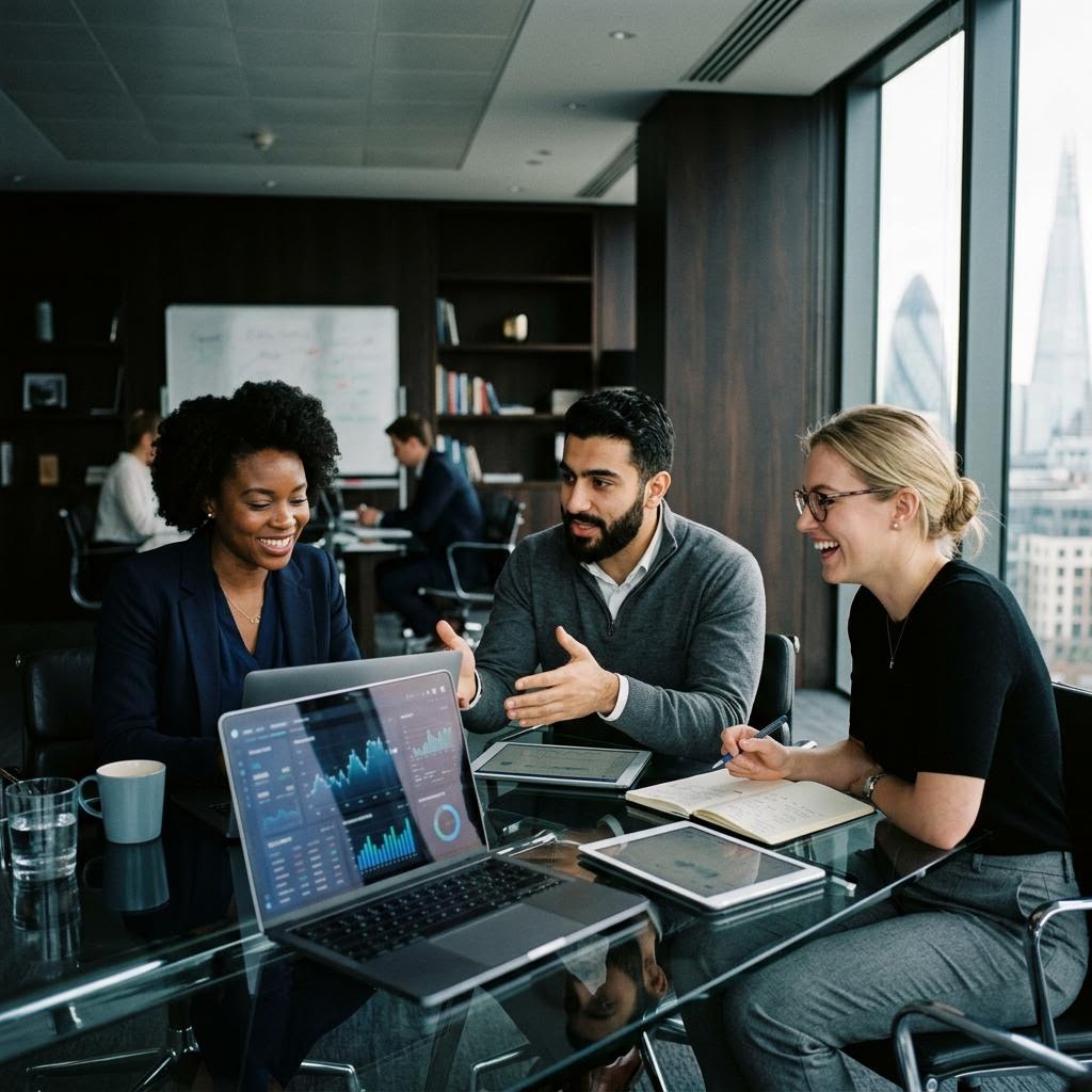 Équipe d'ingénieurs fintech analysant les flux d'ordres